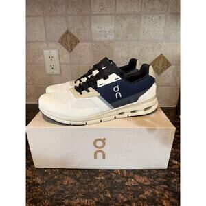 On Cloud Cloudrift "Ivory/Midnight" Shoes Sz 14M/15.5W Brand New